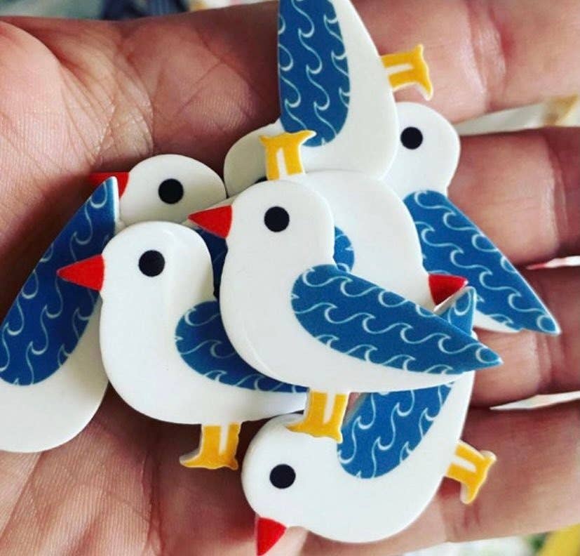 Jewells - Seagull Resin Fridge Magnet