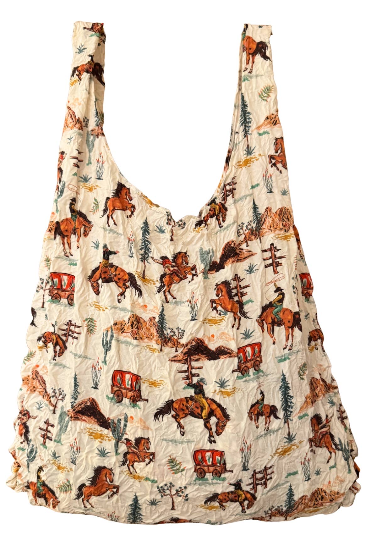 Tote Bag Eco Sustainable Floral Wild West!