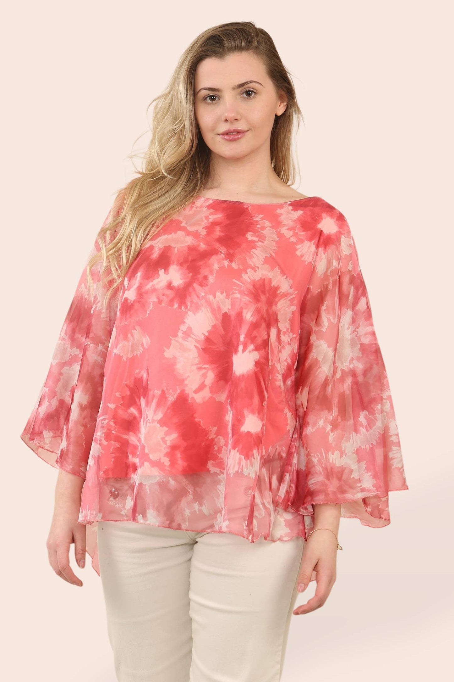 Kurt Muller - Tye Dye Silky Blouse