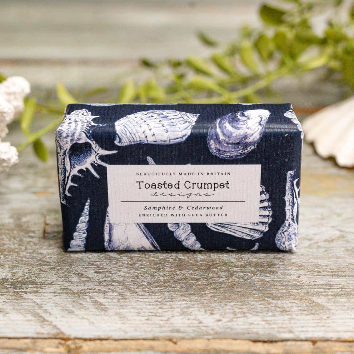 Toasted Crumpet - Samphire & Cedarwood Soap (Coastal Collection)