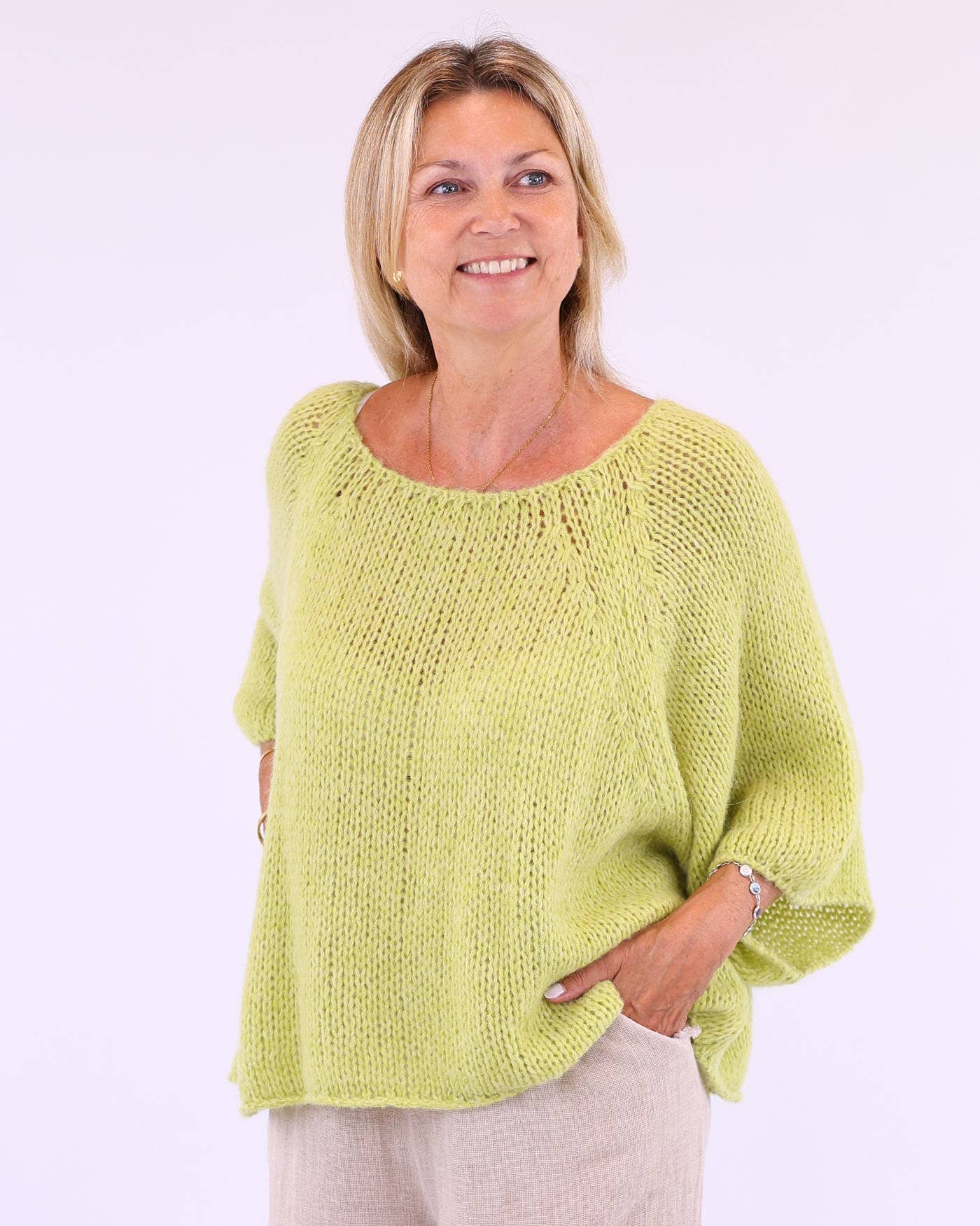 Alpaca Blend Swing Jumper