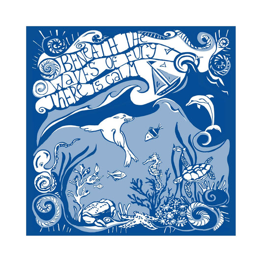 Port & Lemon - Beneath the Waves Greeting Card by Tracy Evans for Sea-Chang