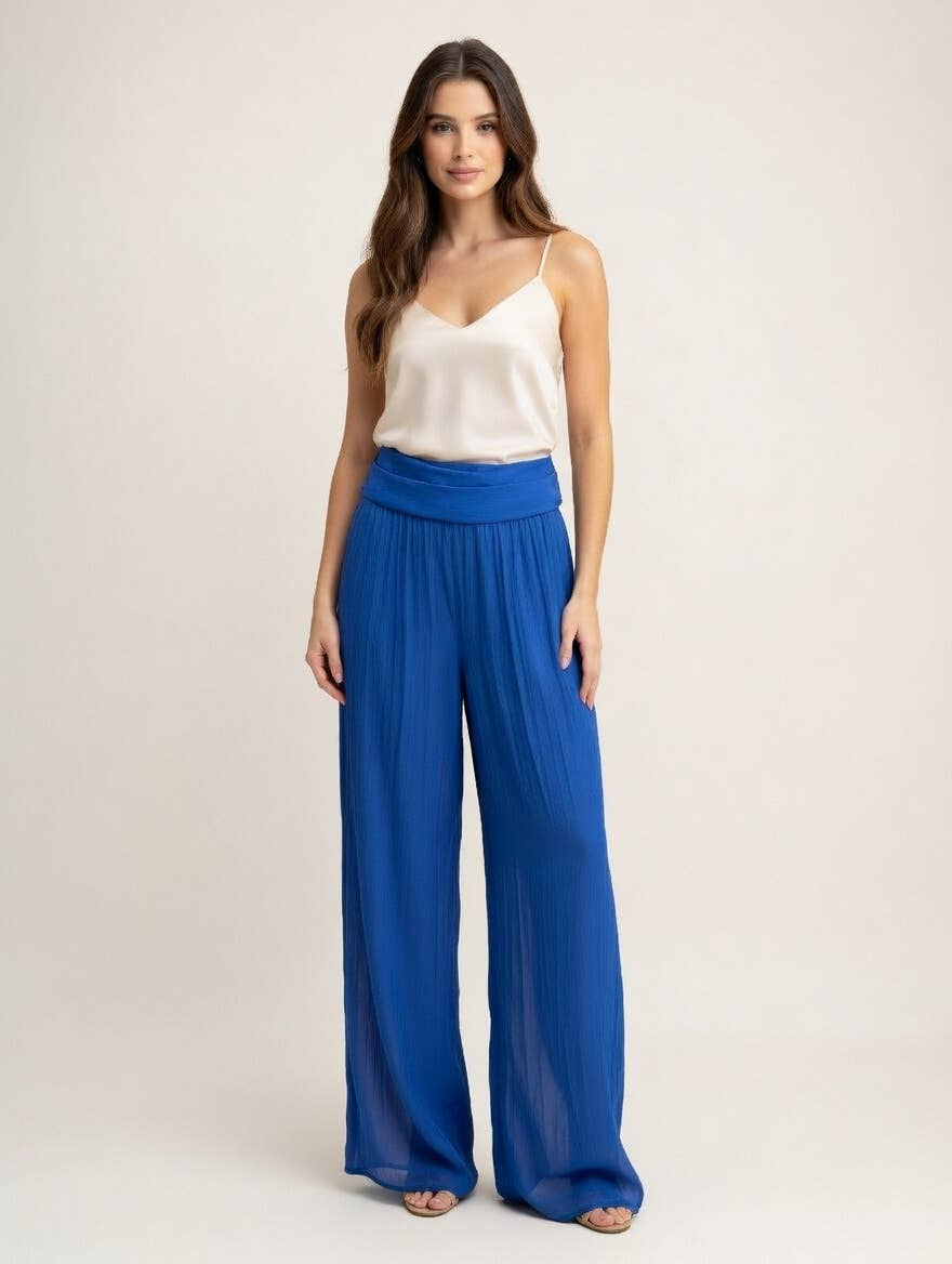 Sassy Silk Balloon Trouser