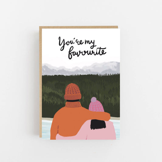 Lomond Paper Co - You're My Favourite Card