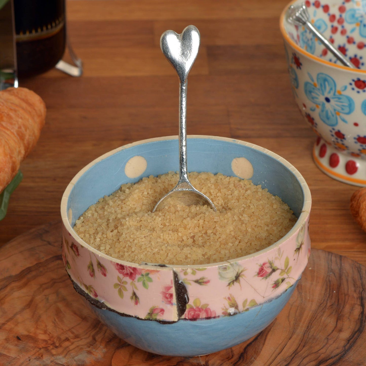 Heart Pewter Teaspoon
