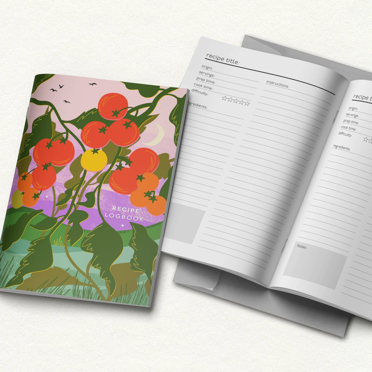 Recipe logbook - tomatoes