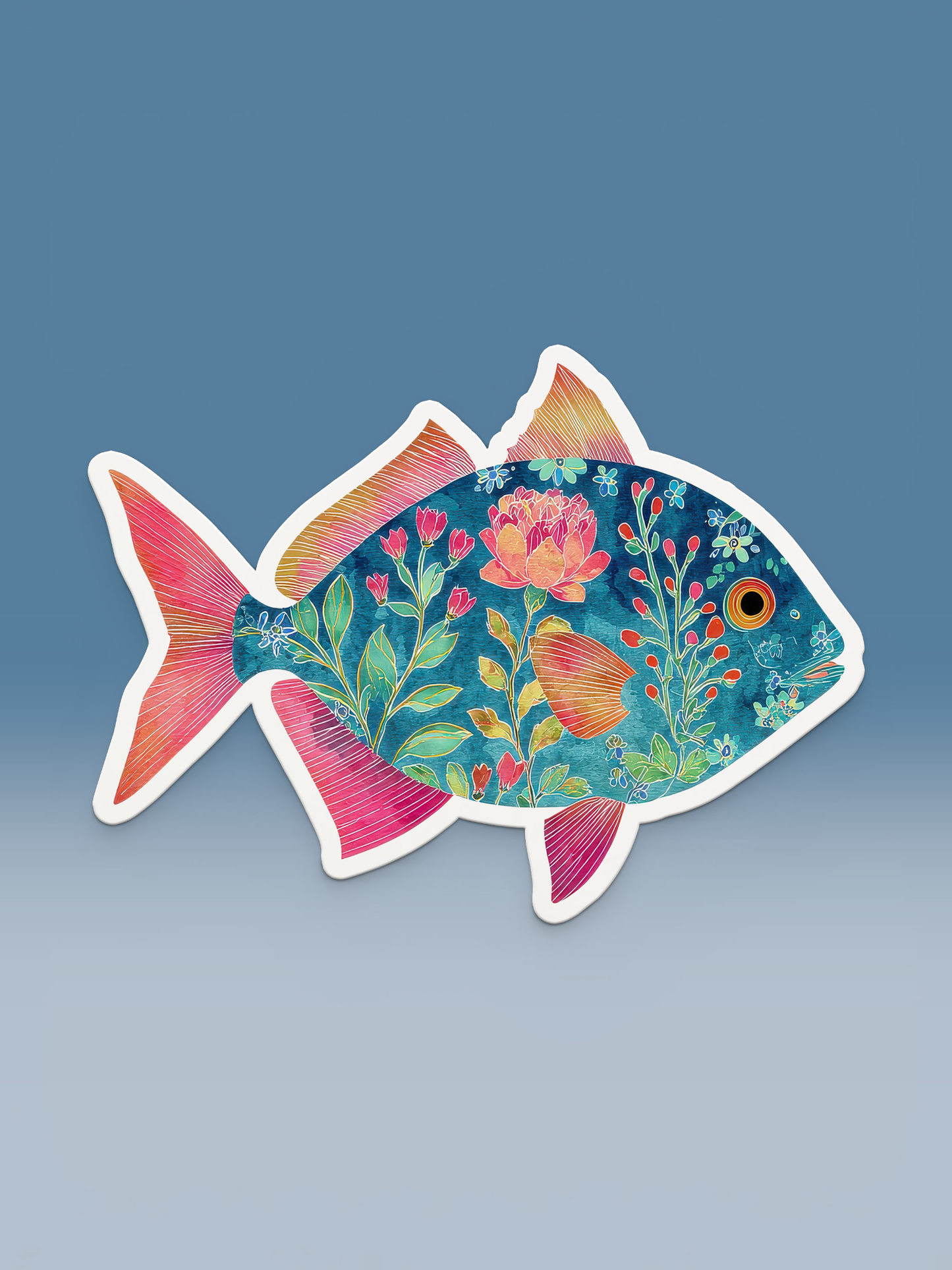 Fish Seaside Coastal Postcards Stationery Notecards