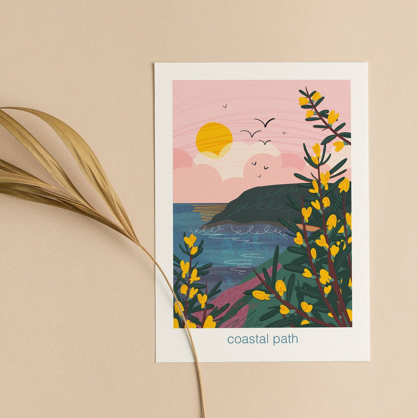 Coastal Path Greeting Card