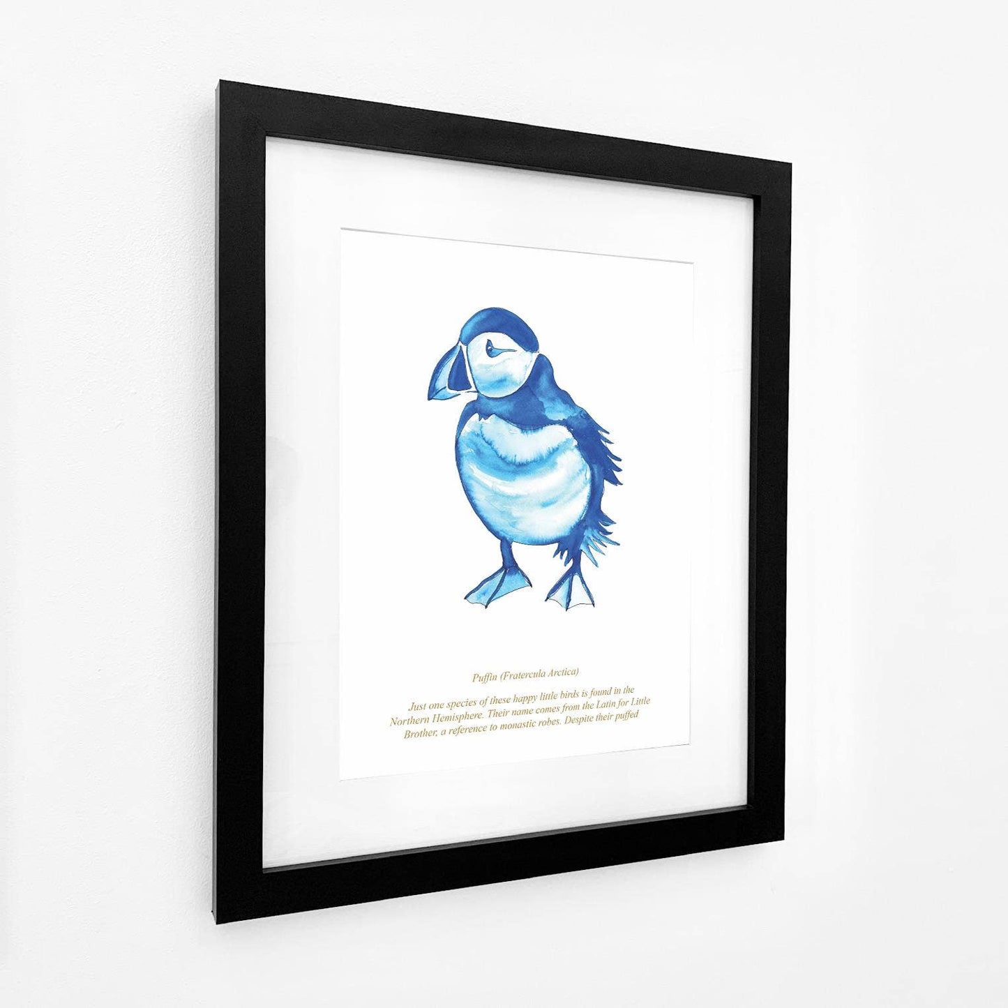 Puffin Watercolour Print