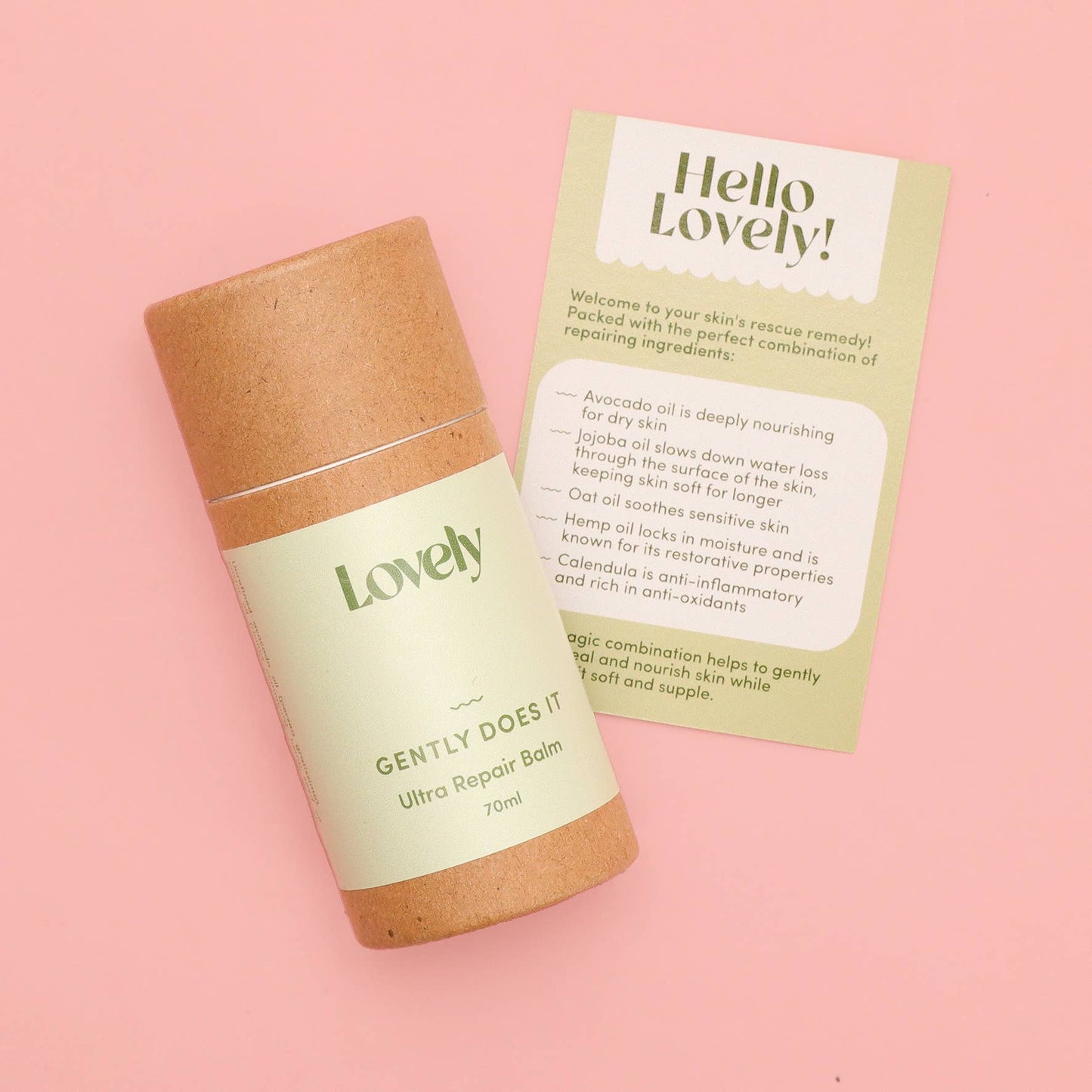 Lovely Skincare - Gently Does It - Ultra Repair Balm Stick
