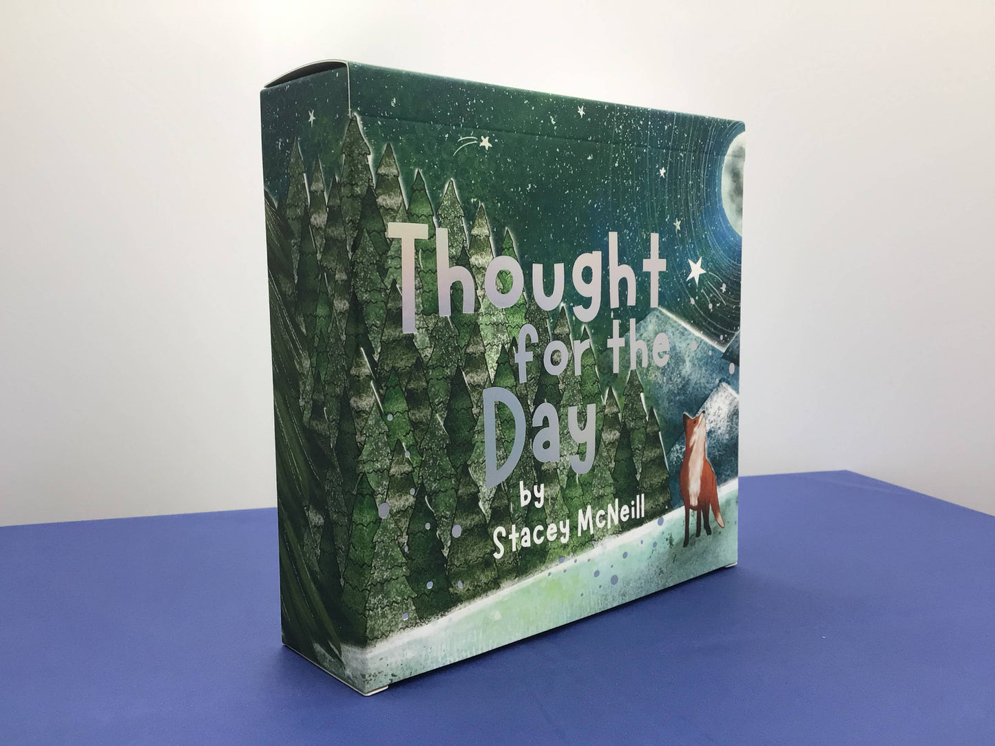 Fox Under The Moon - Thought For The Day: 366 Desktop Quotes - UNDATED