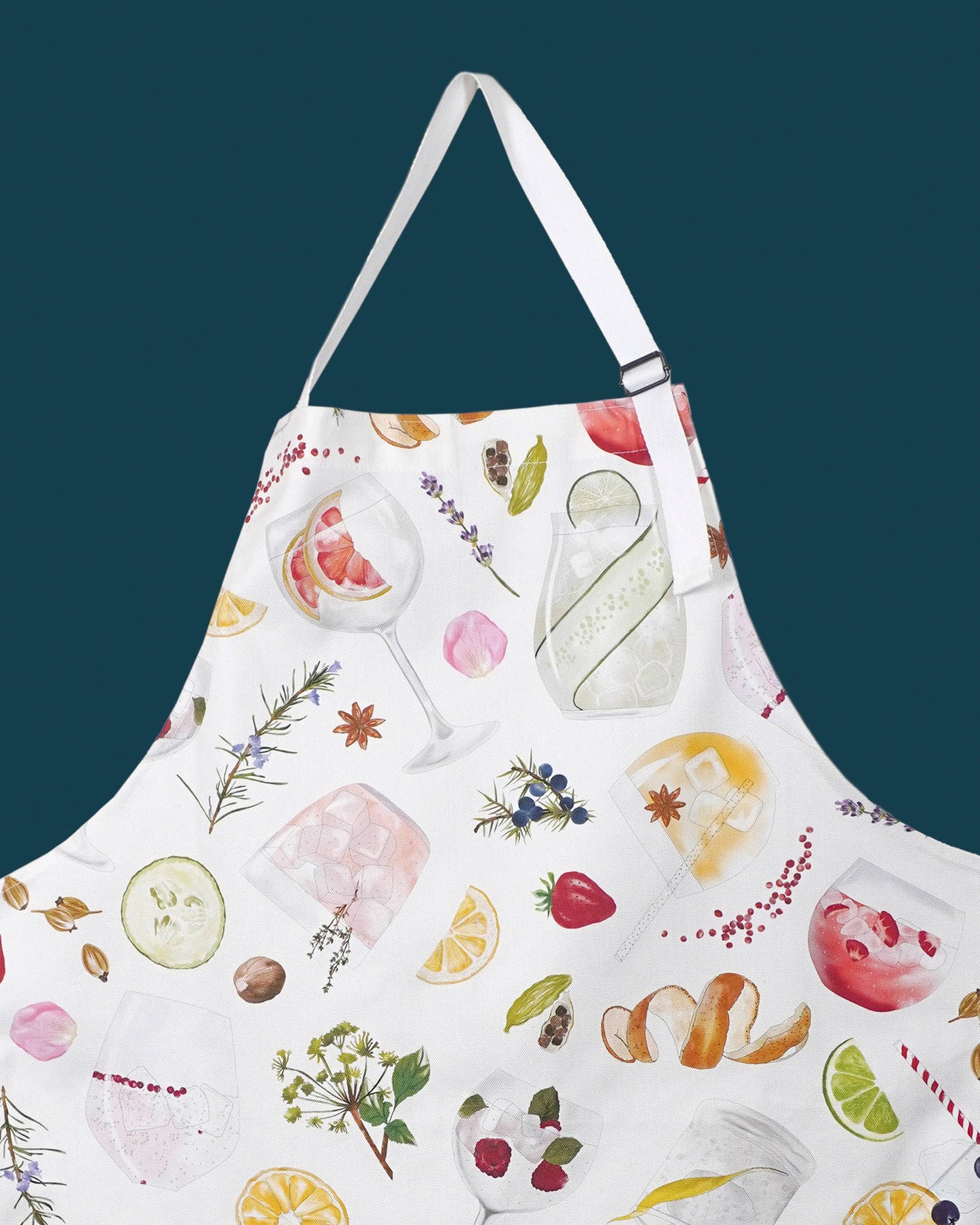 Gin & Tonic (G&T) Apron - British Made - 100% Cotton Apron