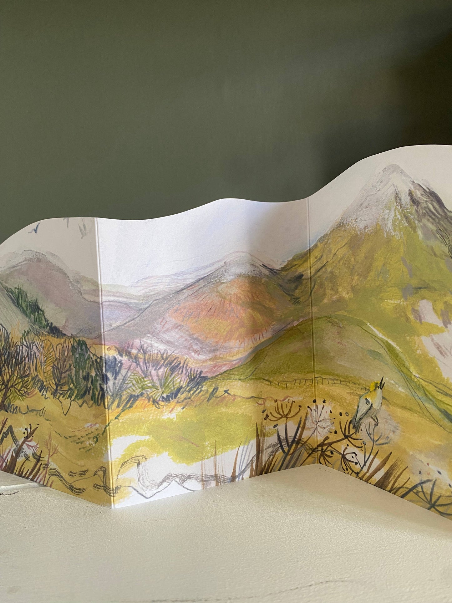 Esther Kent Design - Hill & Glen Concertina Card