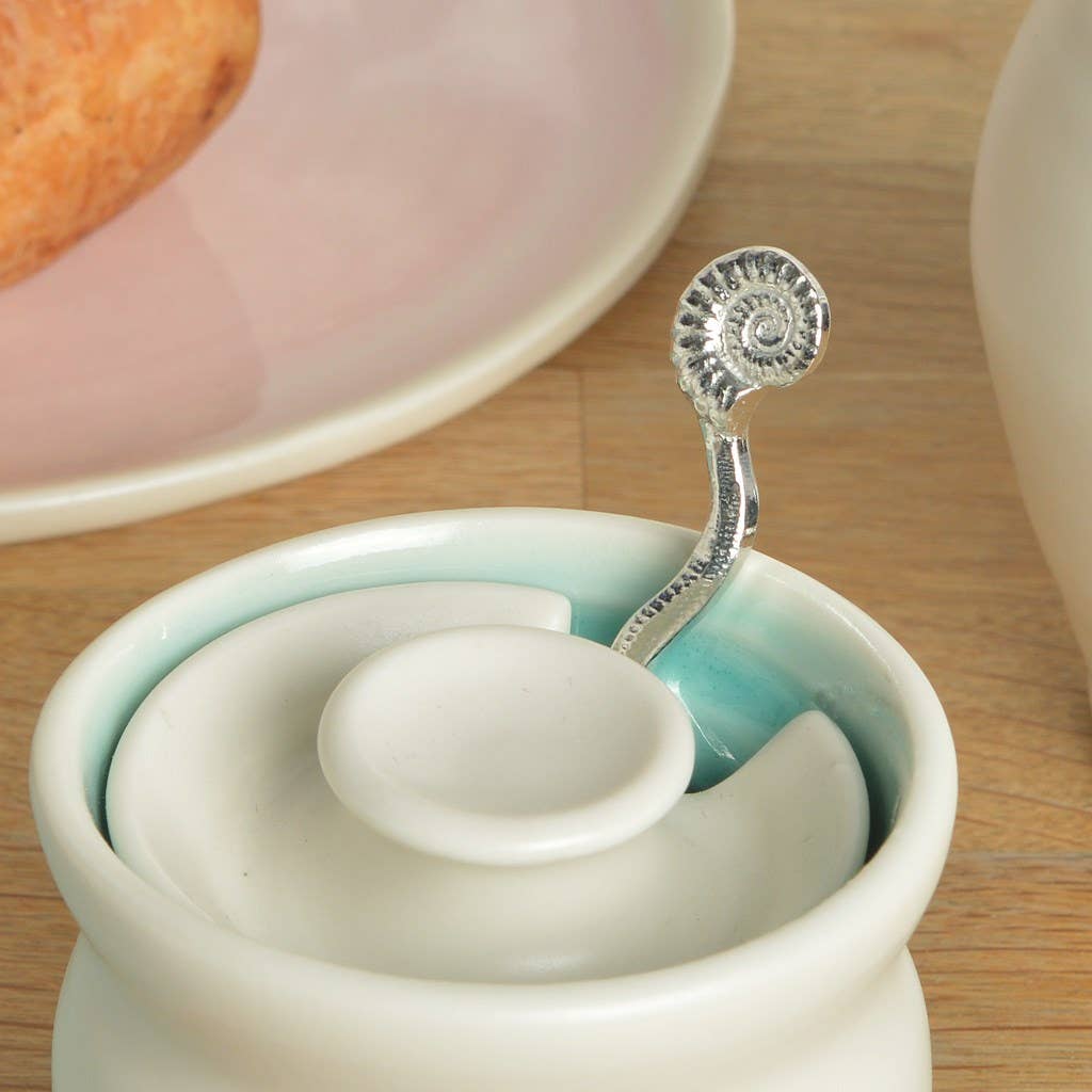 Ammonite Fossil Small Pewter Spoon