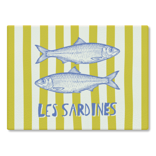 Art Wow - Chopping Board 'Les Sardines'
