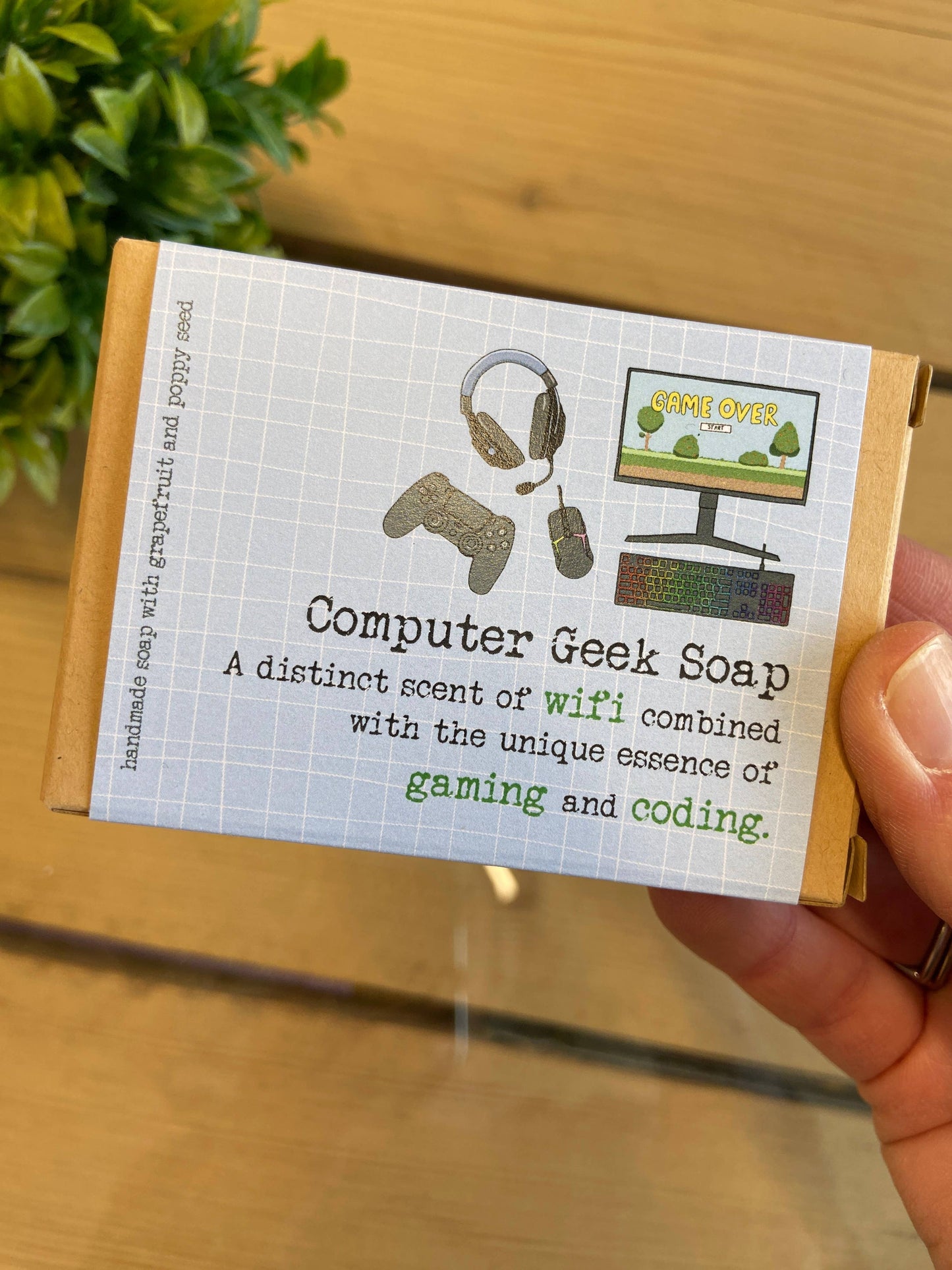 Dandelion Stationery - Computer Geek Soap - Humorous Soap Gift