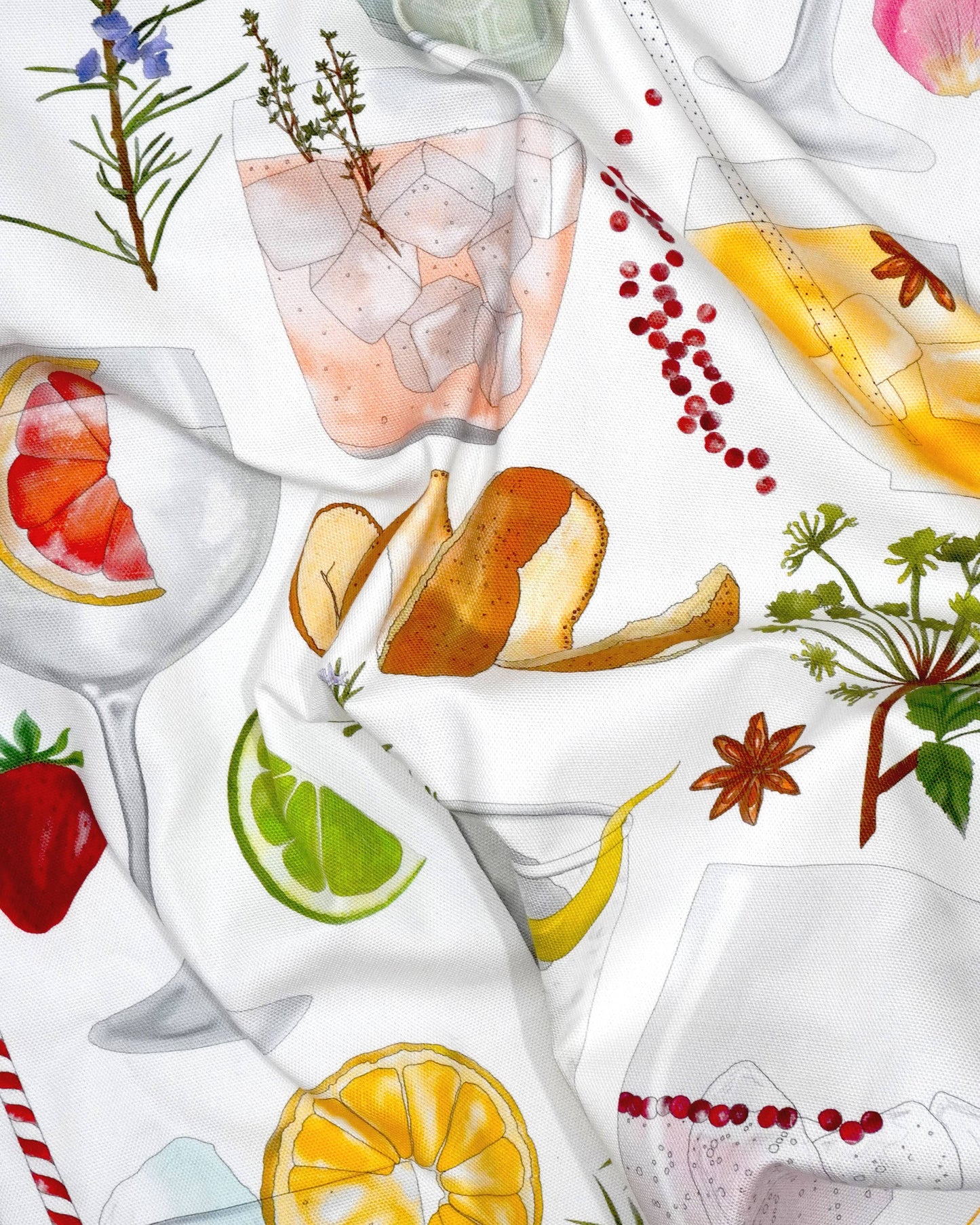 G&T Tea Towel - British Made – 100% Cotton – Gin Gift
