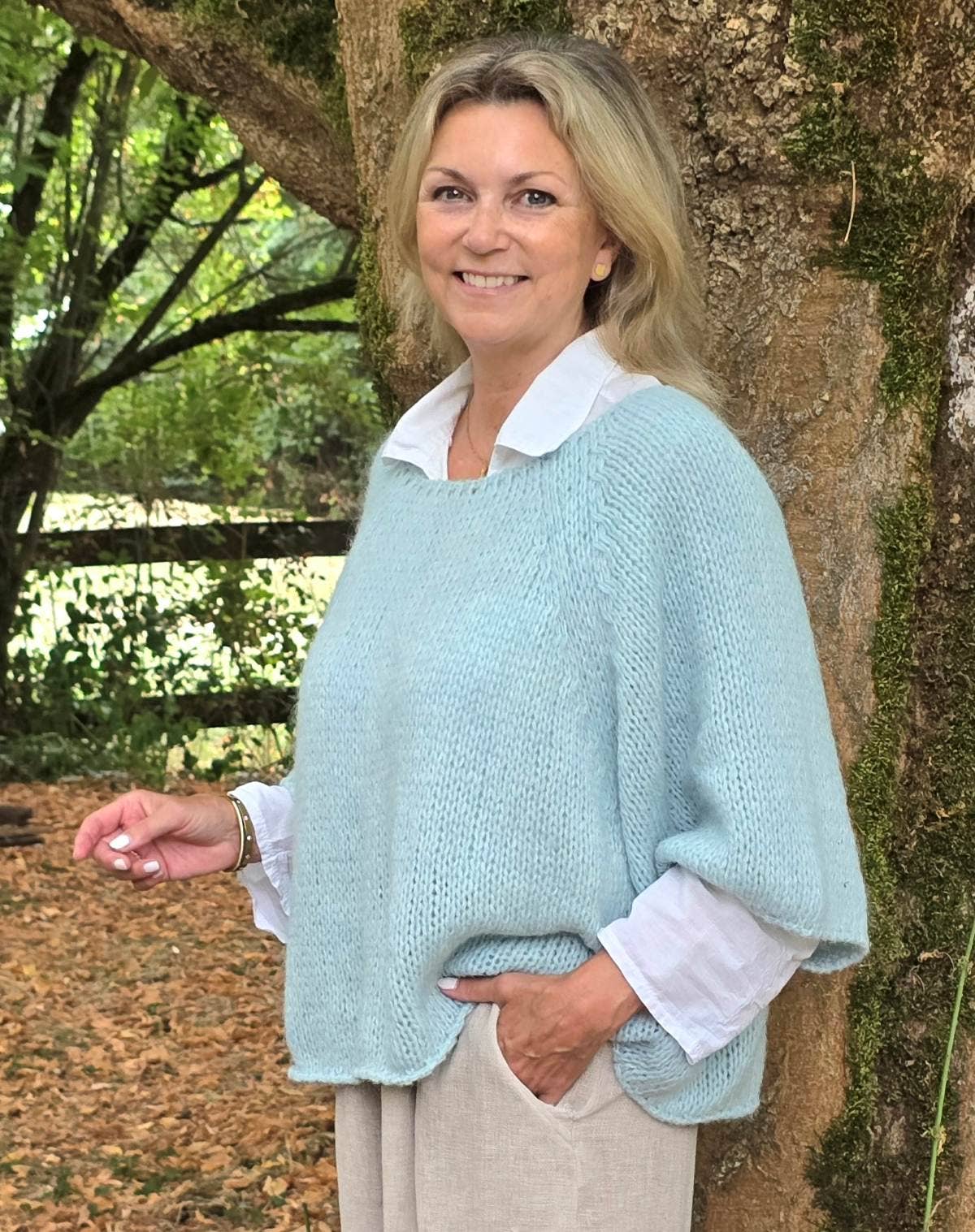 Cadenza Italy Ltd - Alpaca Blend Swing Jumper