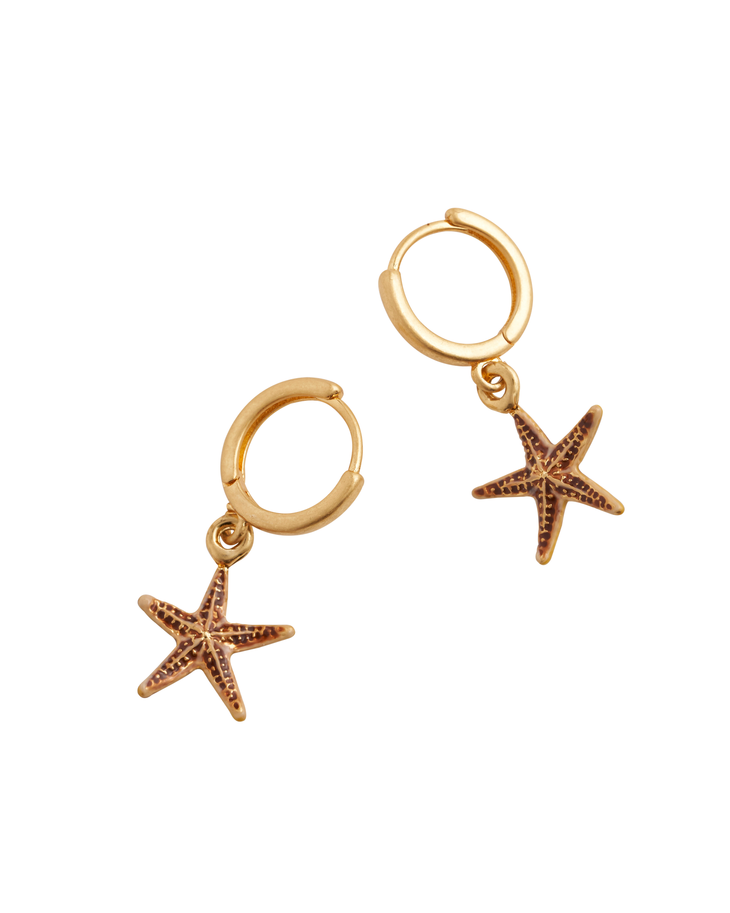 FABLE Starfish Huggie Hoops