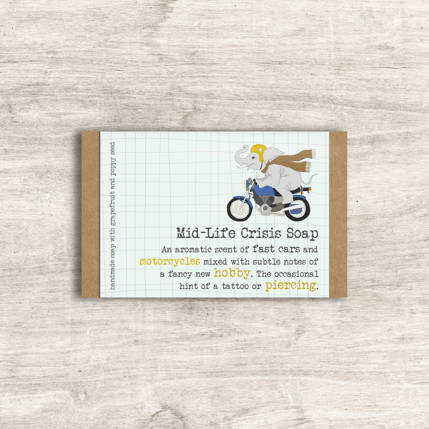 Dandelion Stationery - Mid-Life Crisis Soap - Funny Soap Gift