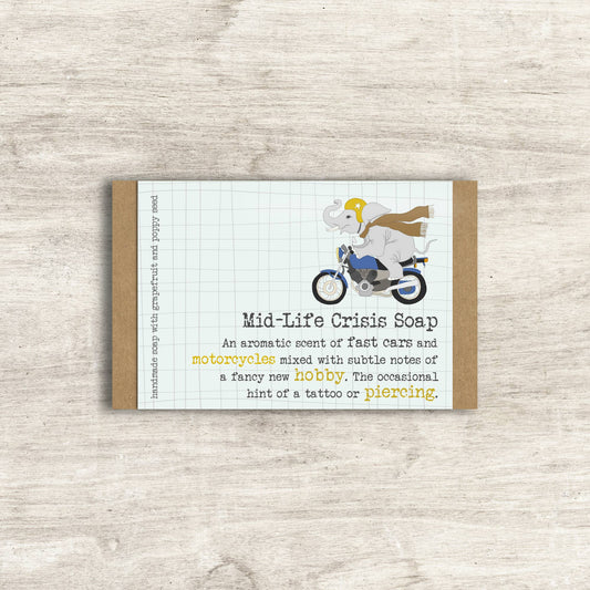 Dandelion Stationery - Mid-Life Crisis Soap - Funny Soap Gift