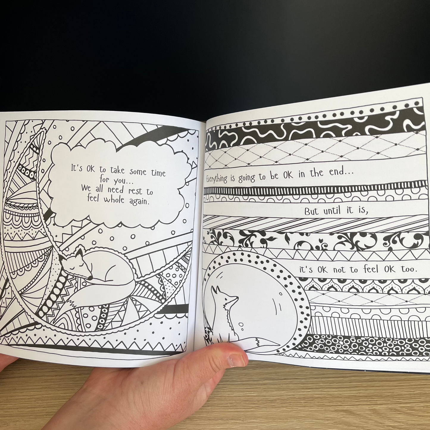 Fox under the Moon - Self Love Journal - Paperback
