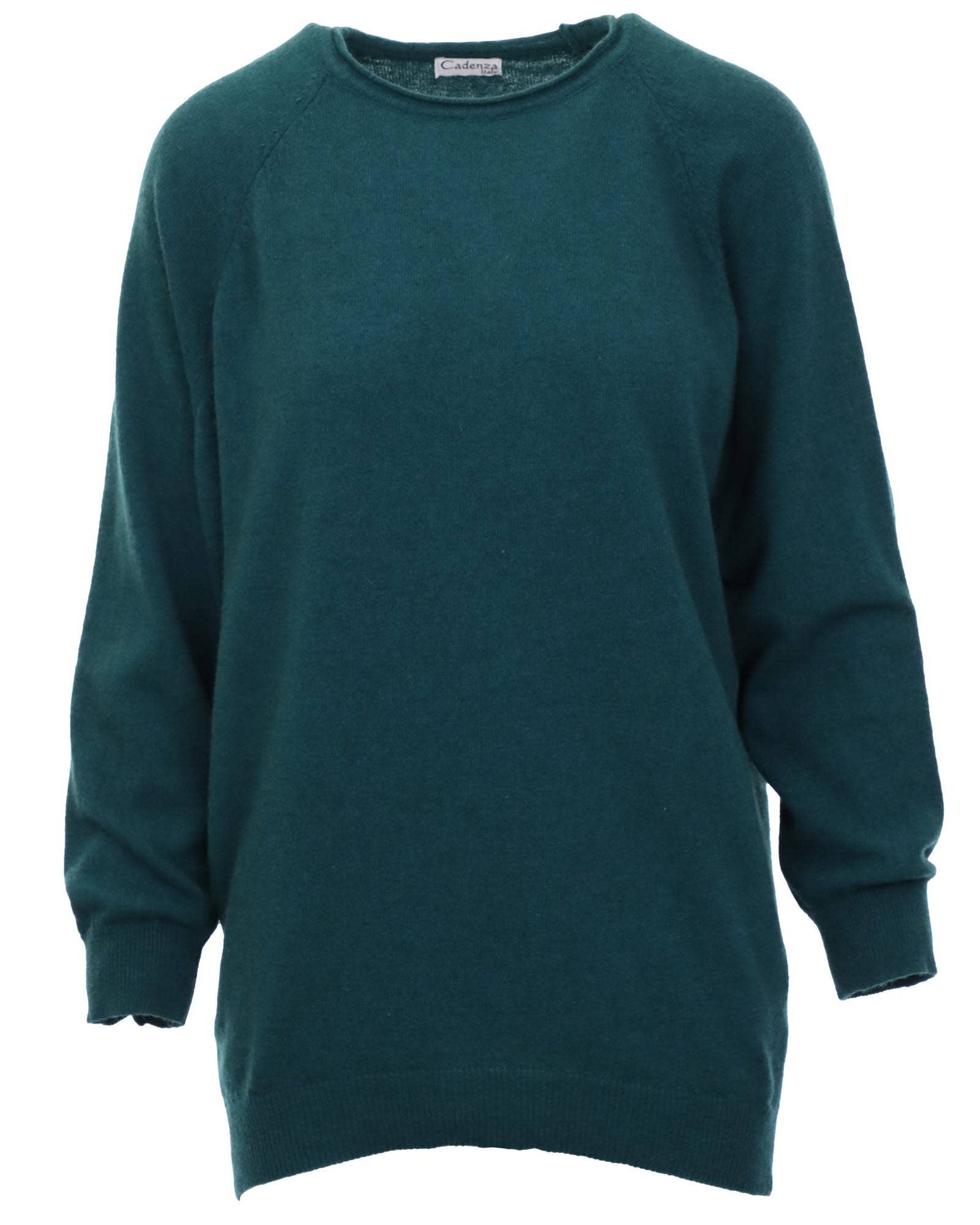 Cadenza Italy Ltd - Cashmere Blend Raglan Sleeve Jumper