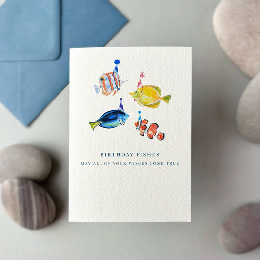Honey & Incense - Birthday Fishes Card | Seas the Day