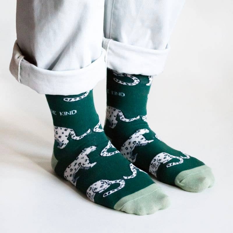 Snow Leopard Socks