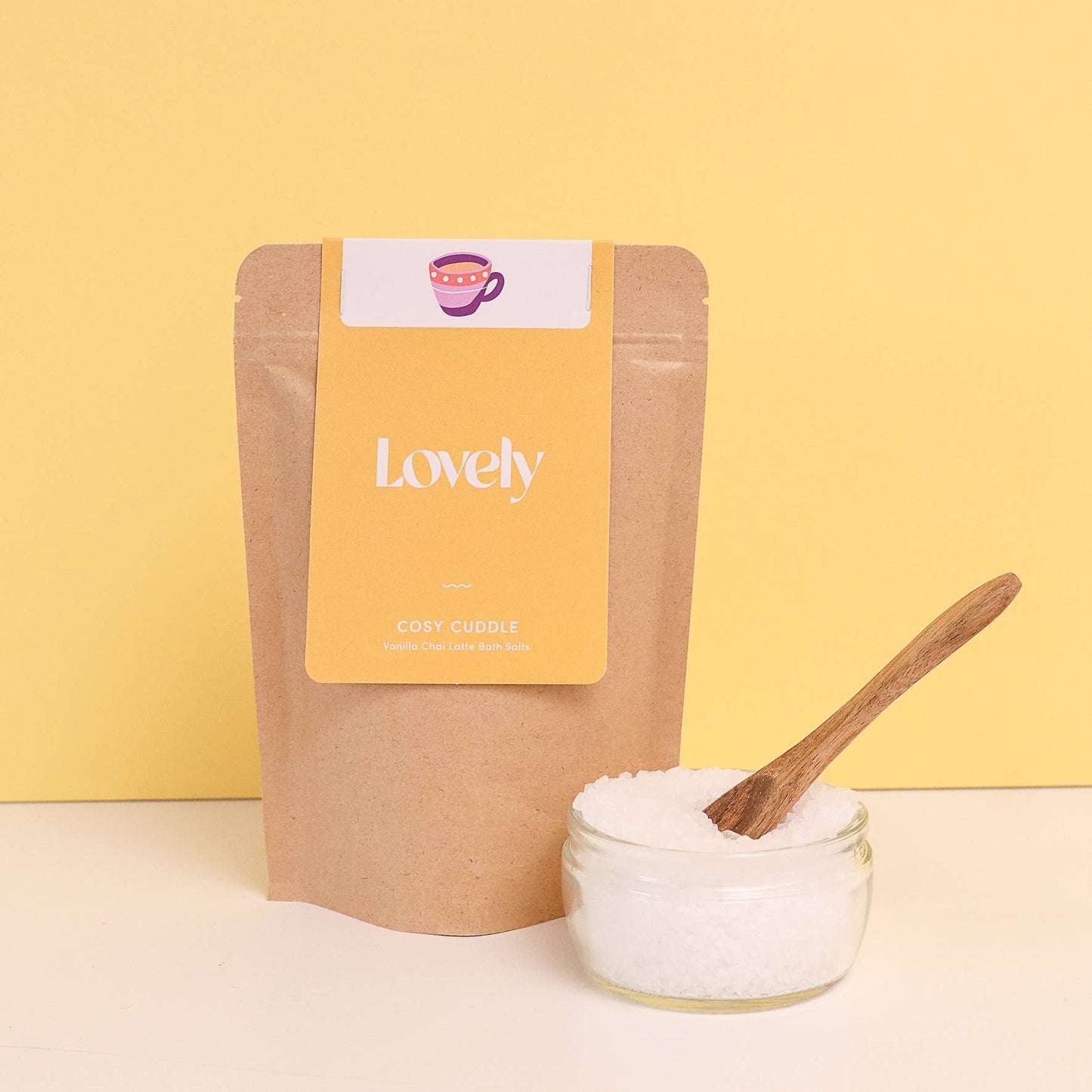 Lovely Skincare - Bath Salts - Cosy Cuddle - Vanilla Chai Latte