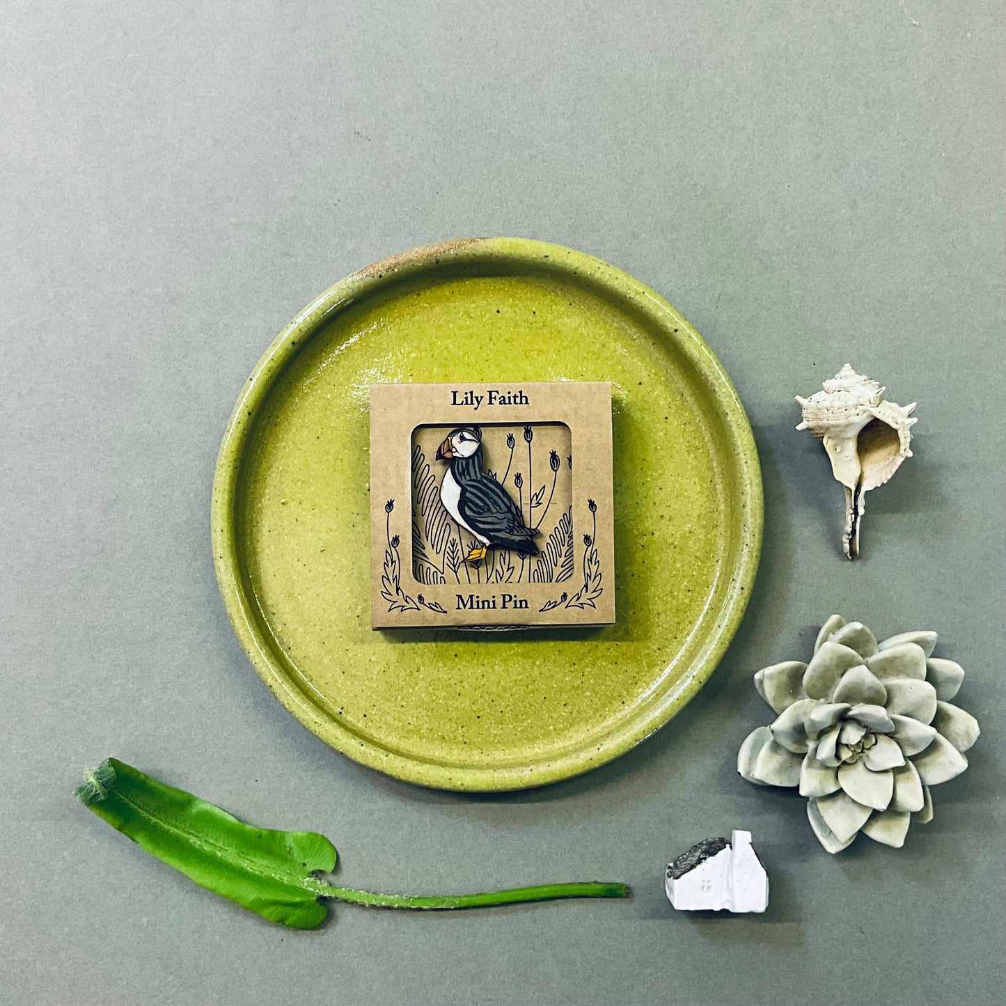Puffin Mini Pin Brooches