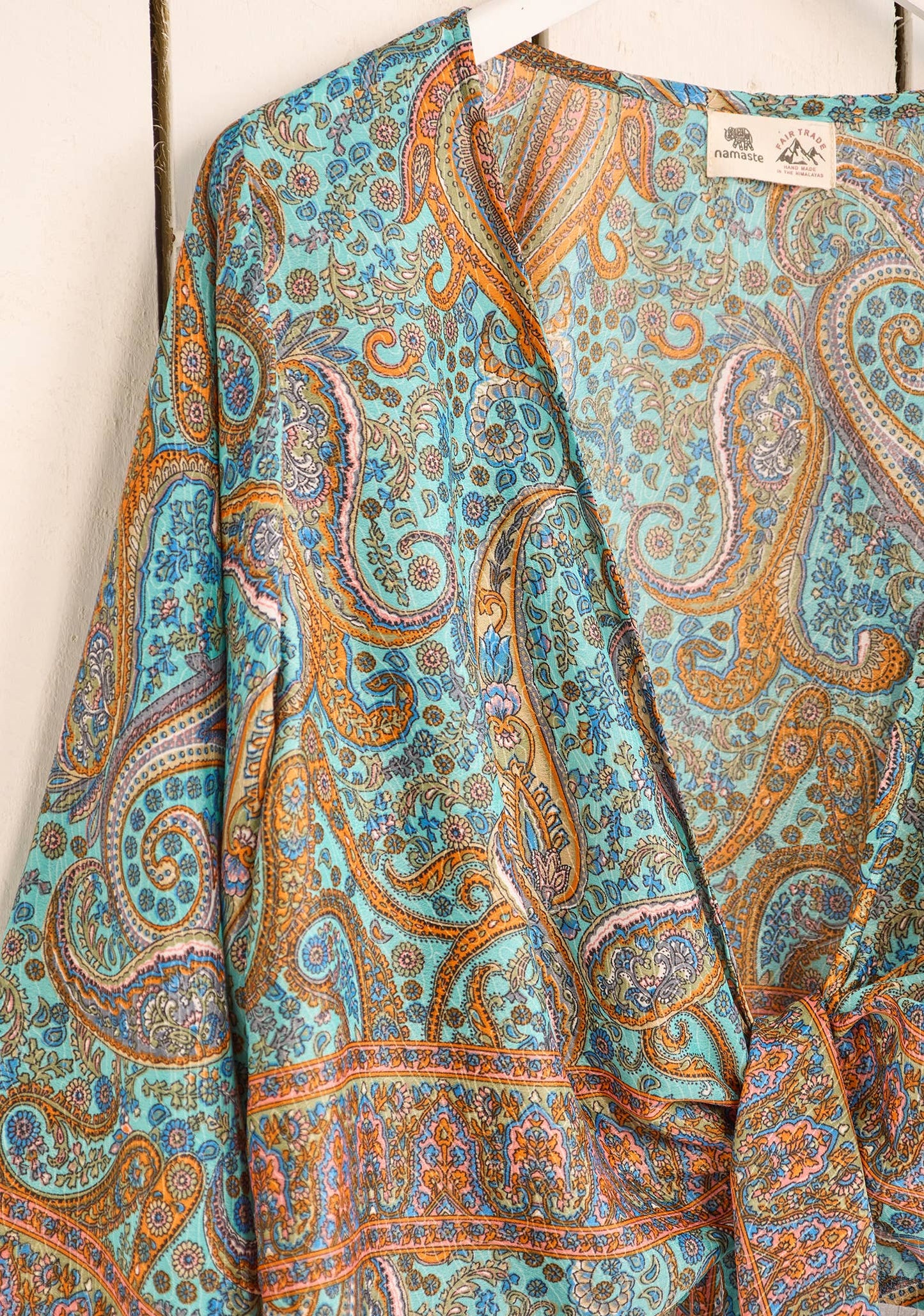 Namaste - Recycled Sari Wrap Top