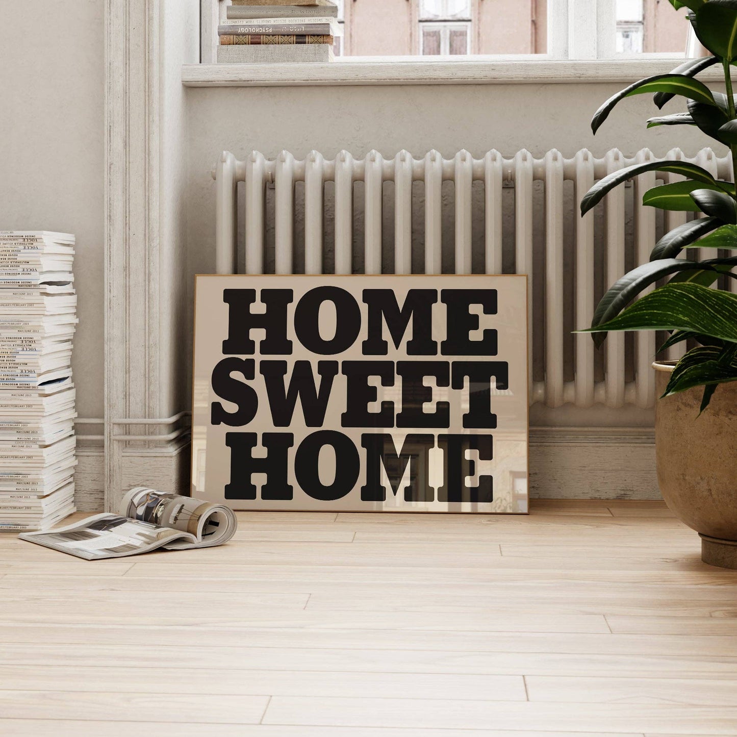 Lune Club - Home Sweet Home Bold Print