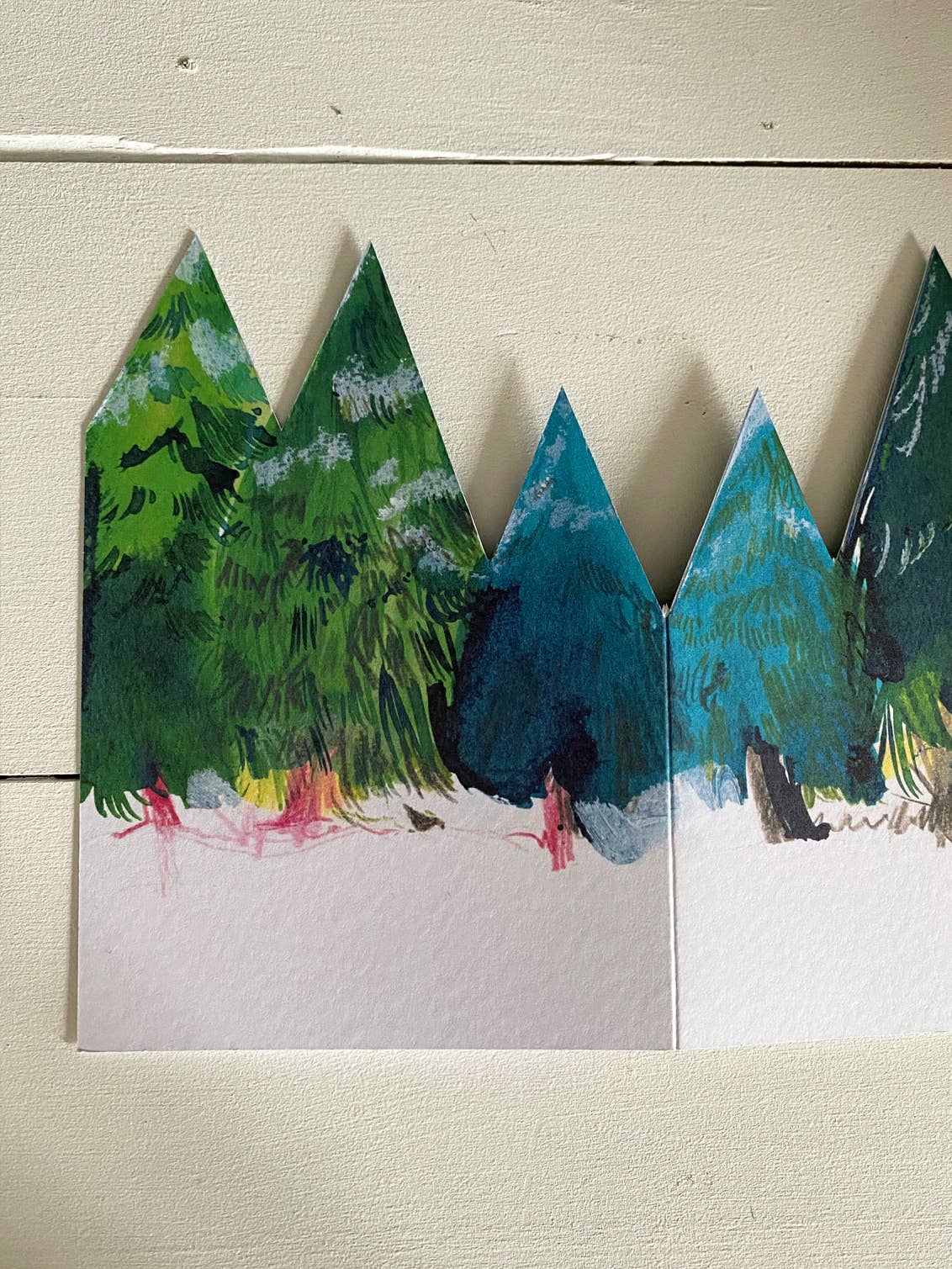 Esther Kent Design - Enchanted Forest Hand-finished Concertina Card