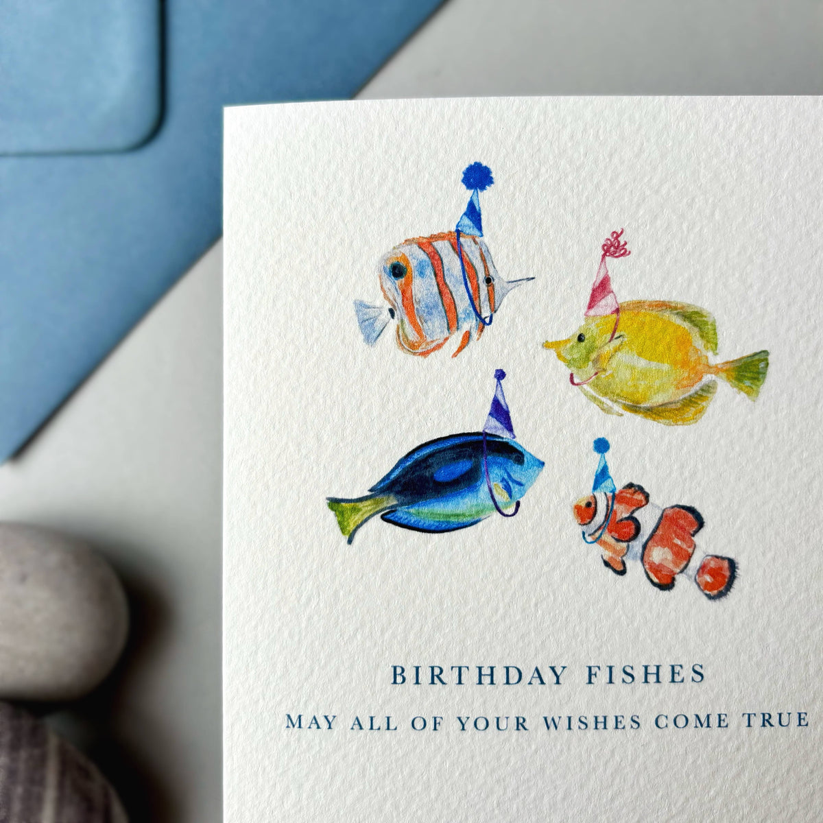 Honey & Incense - Birthday Fishes Card | Seas the Day