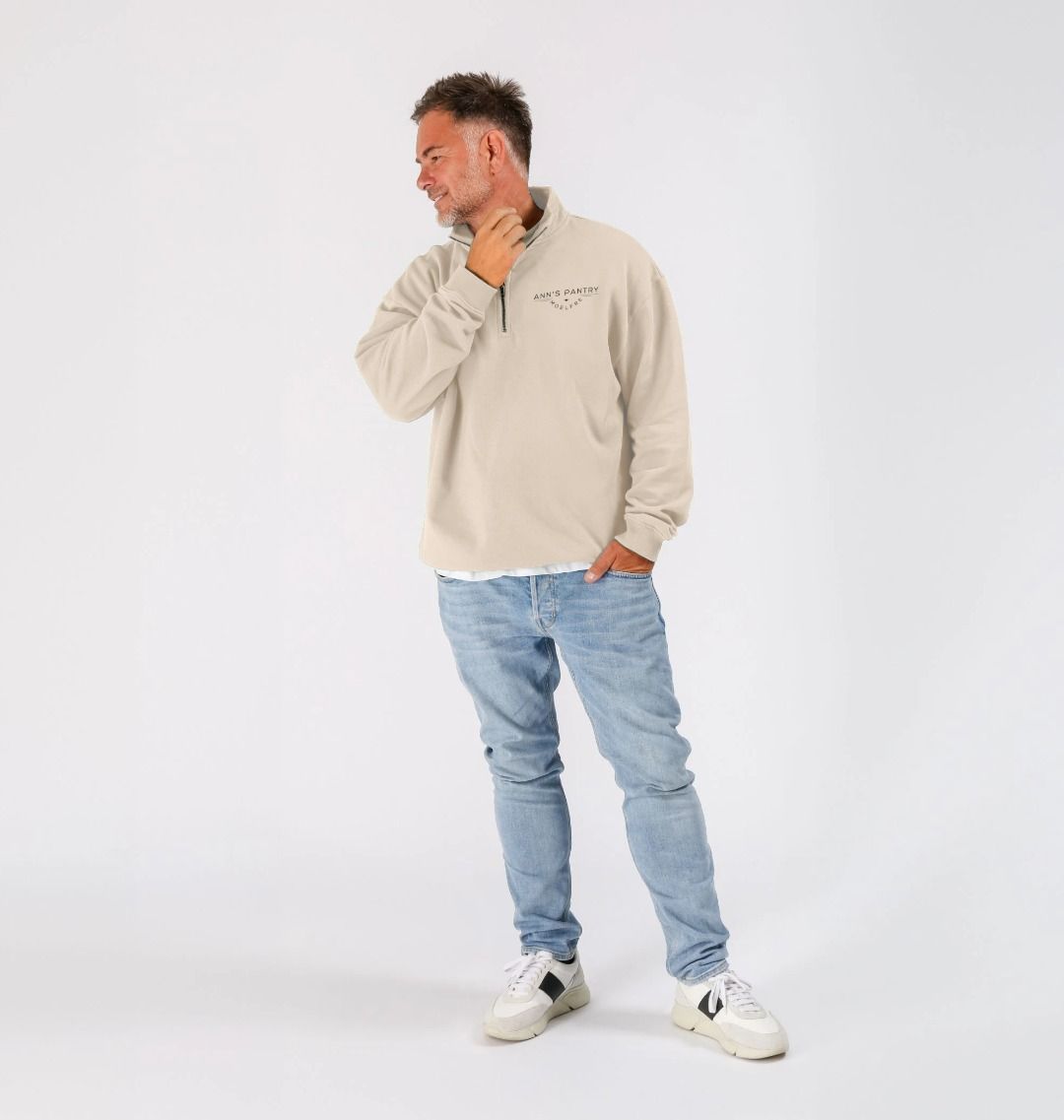 Ann's Pantry 1/4 zip Jumper