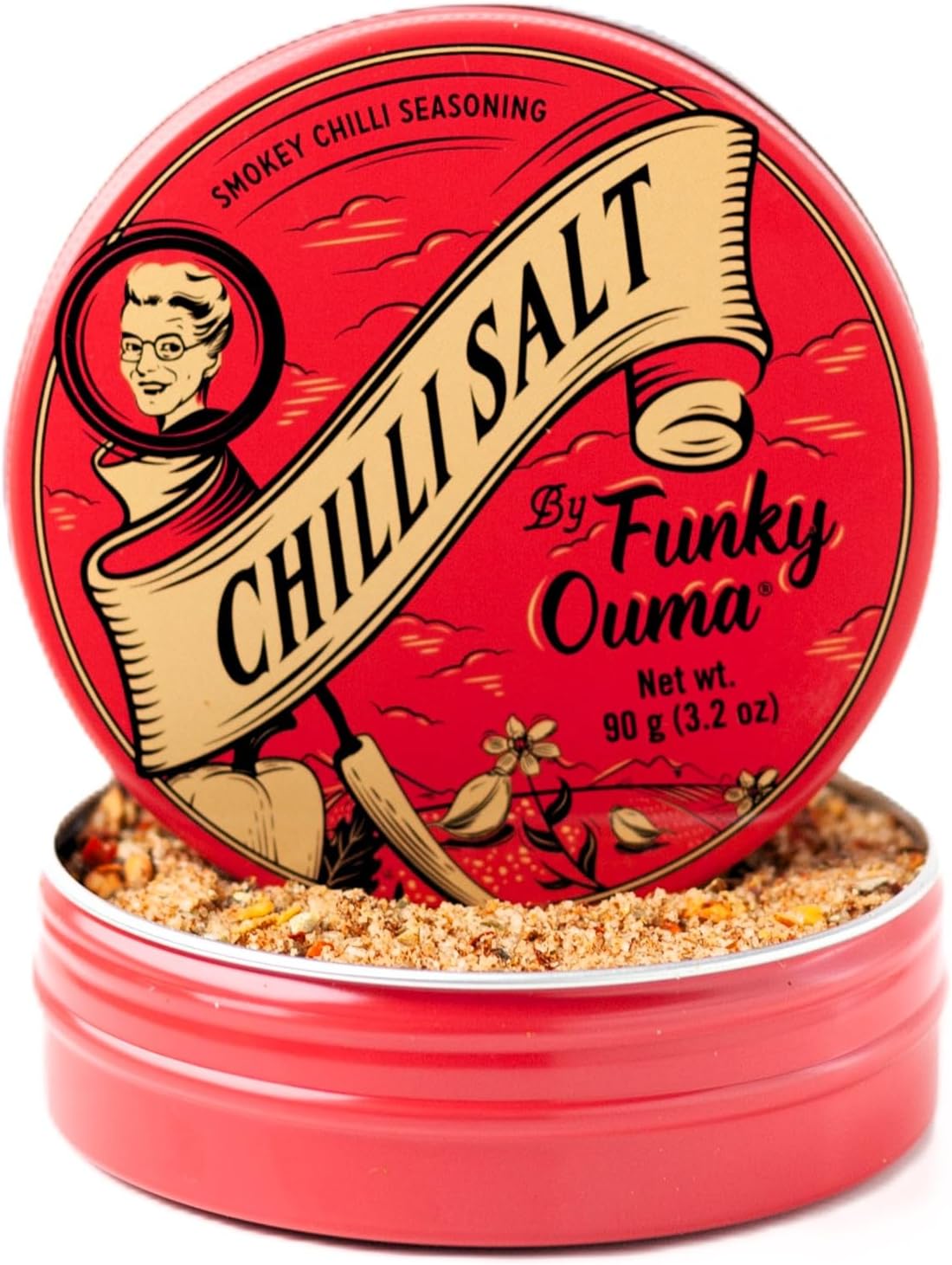 Funky Ouma - Chilli Salt Travel Tin