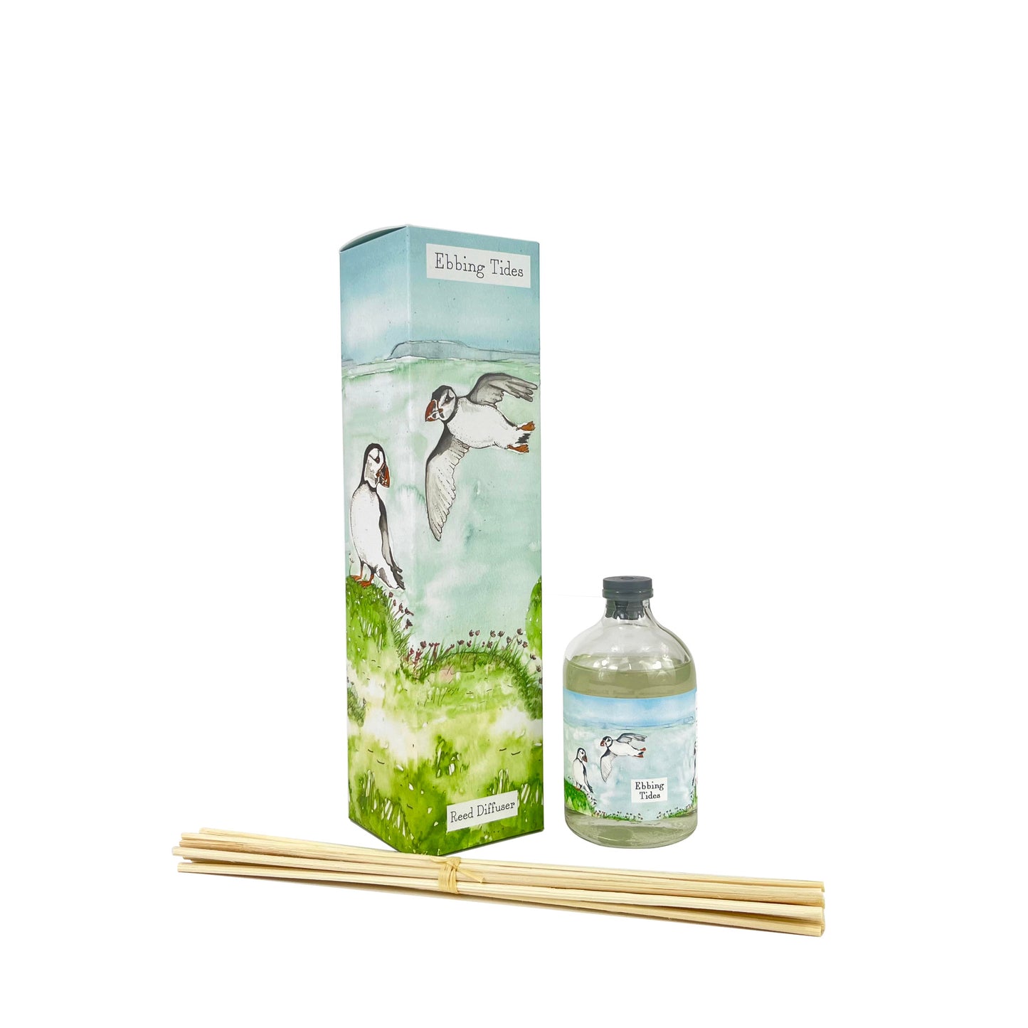 Heaven Scent Incense Ltd - Reed Diffusers - Coastal Range Illustrated
