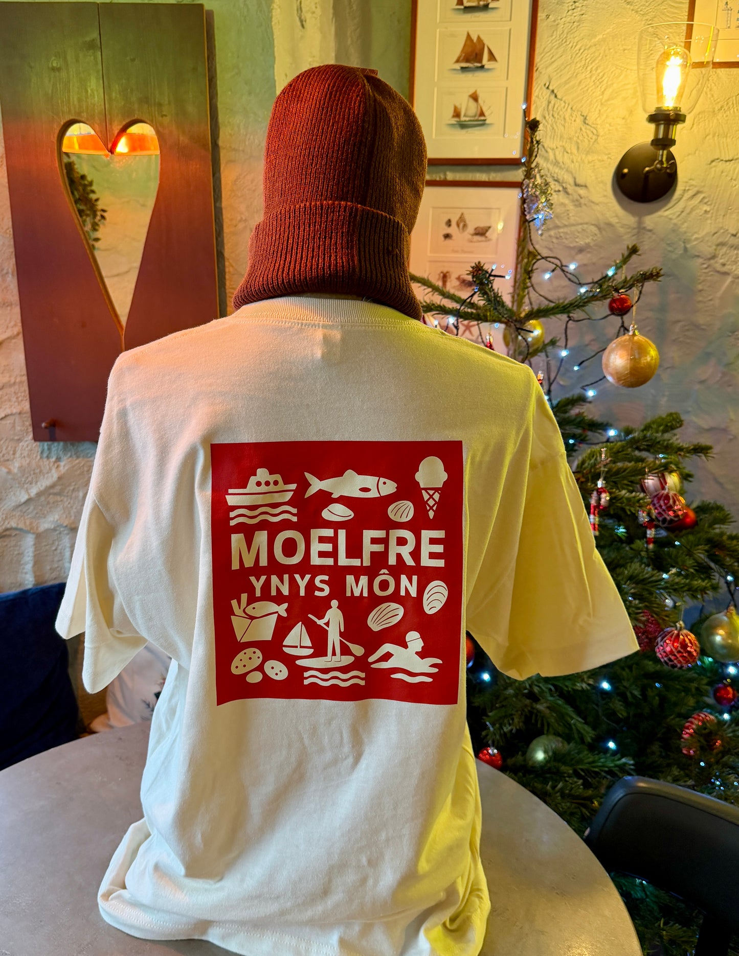 Moelfre Ynys Môn T-shirt Red