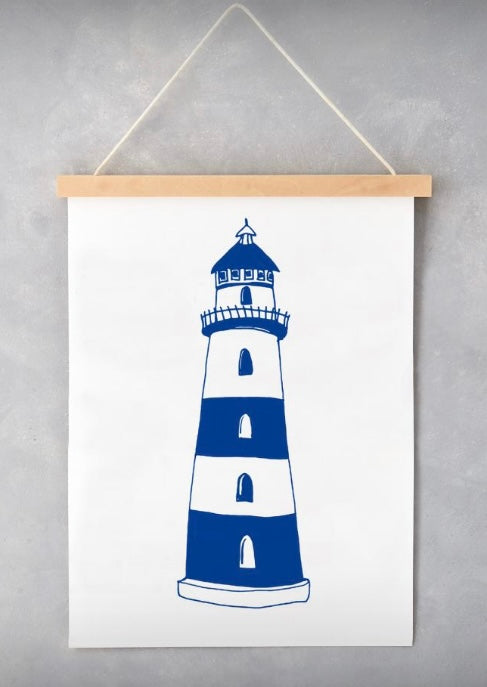 Lighthouse Print A4