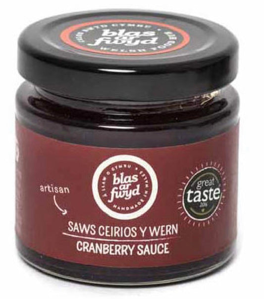 Blas ar Fwyd, Cranberry Sauce, 120g Jar