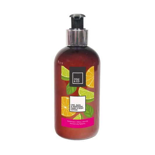 Cole & Co - Lime, basil & mandarin hand & body lotion