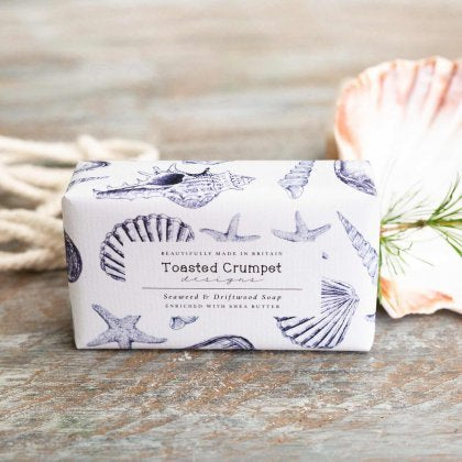 Toasted Crumpet - Seaweed & Driftwood Soap
