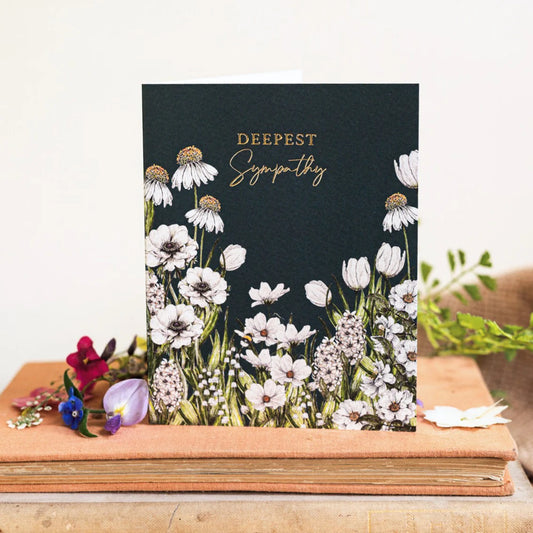 Toasted Crumpet - Deepest Sympathy Card (Cello-Free)