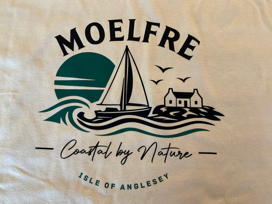 Moelfre Coastal by Nature t-shirt - green