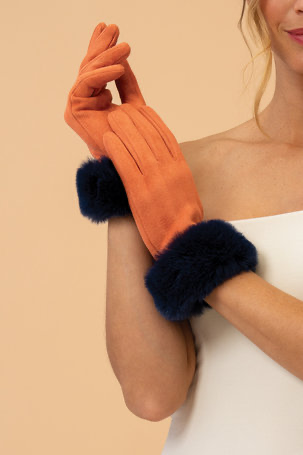 Powder Design Bettina poly mix gloves
