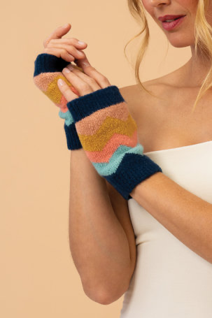 Powder Design Nora acrylic wrist warmers