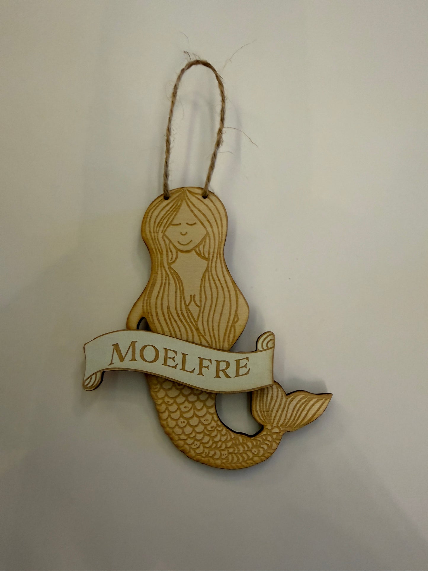 Gorgeous Little Bits - Mini Moelfre Mermaid Hanging Decoration