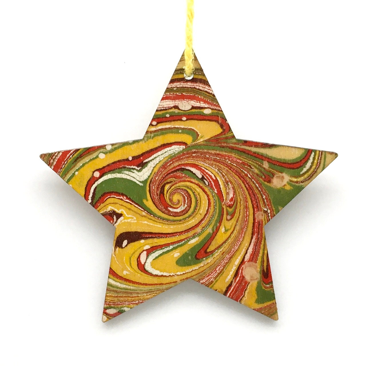 Marbled Star Hanging Decoration