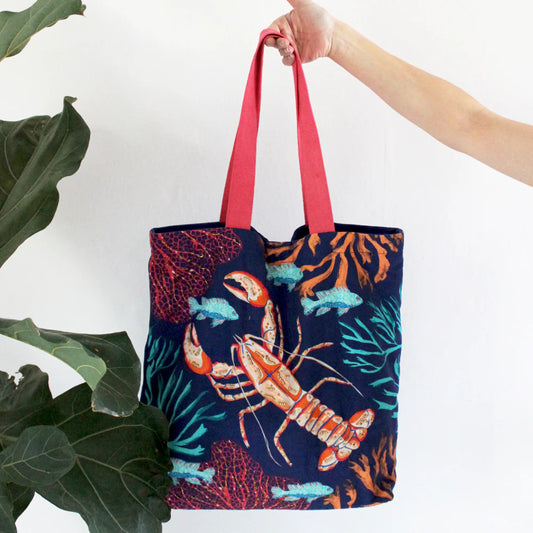 Coral Lobster Shopper